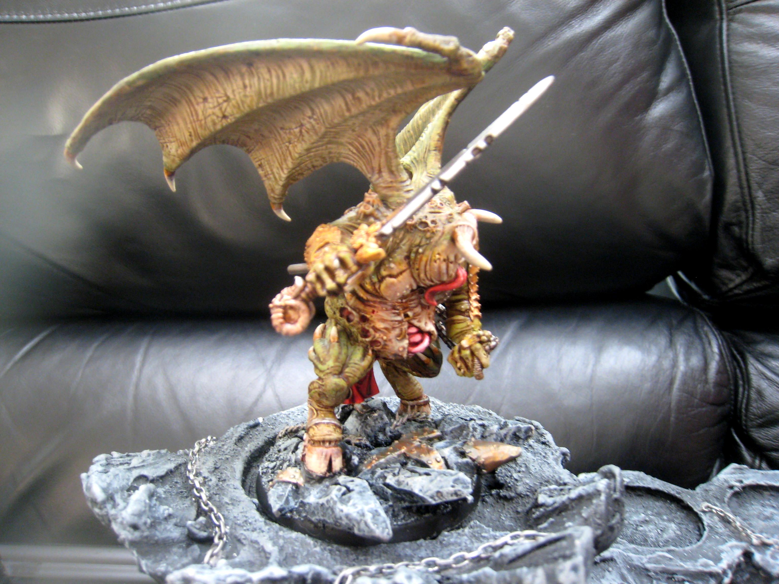 Chaos Daemons, Conversion, Daemon Prince, Nurgle