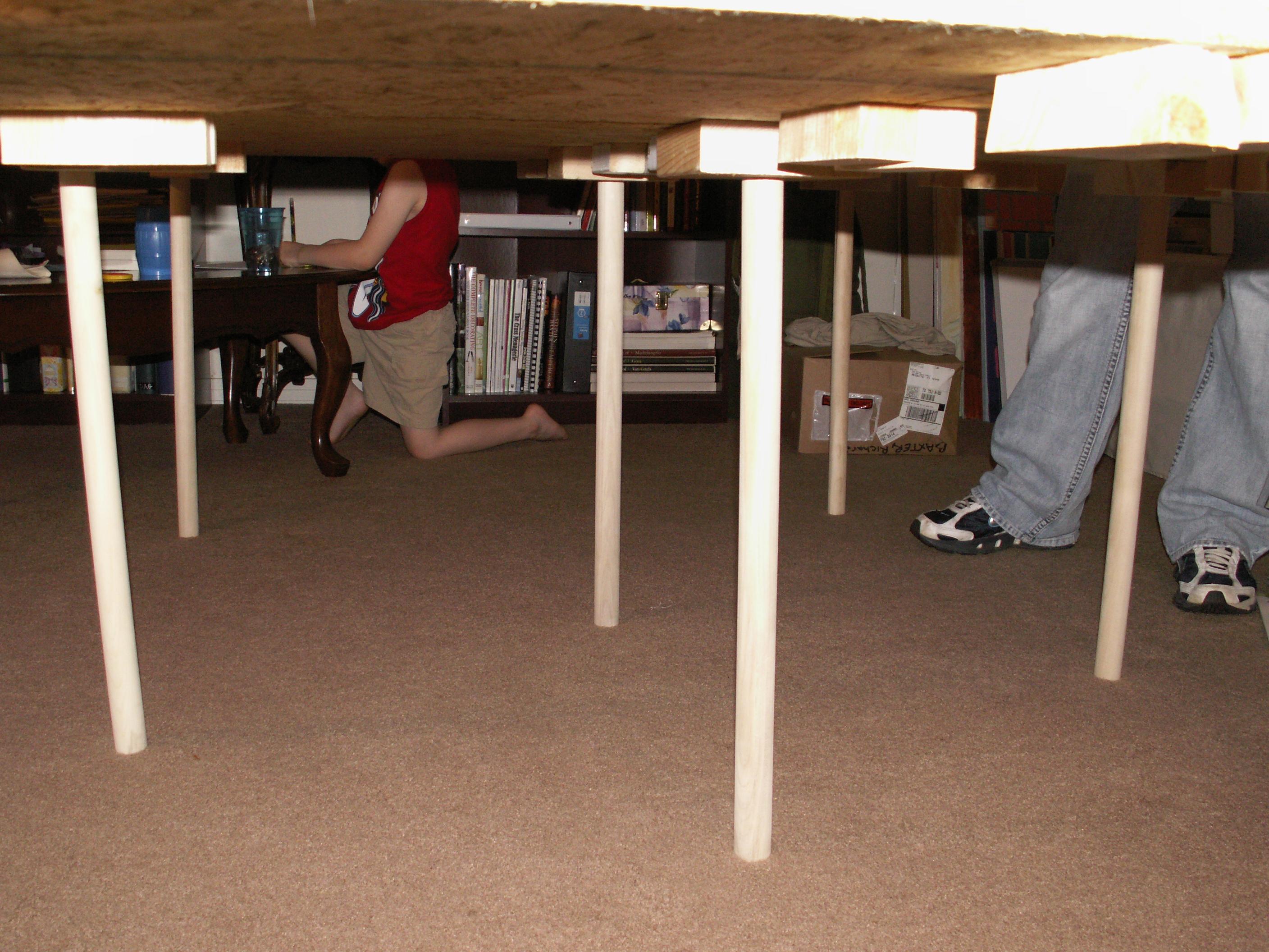 Game Table, Table Legs