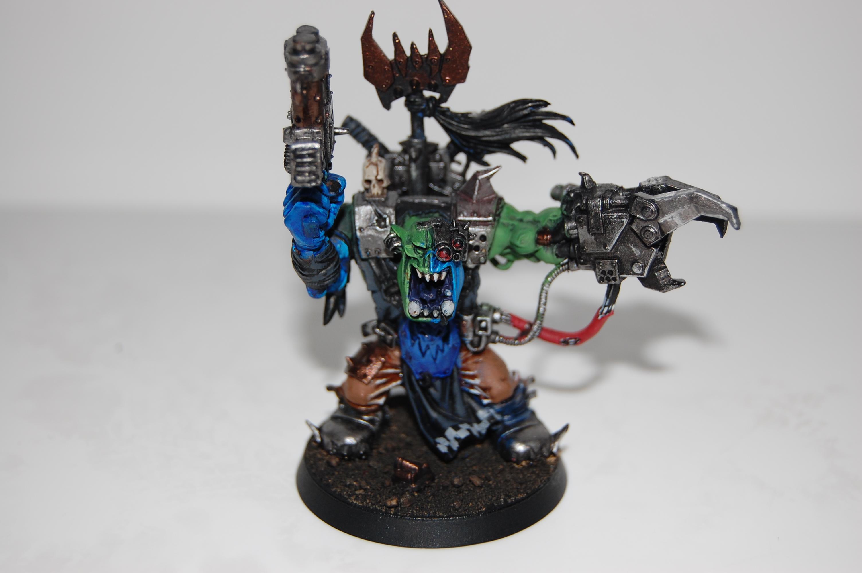 My Warboss, in all his shouting glory,