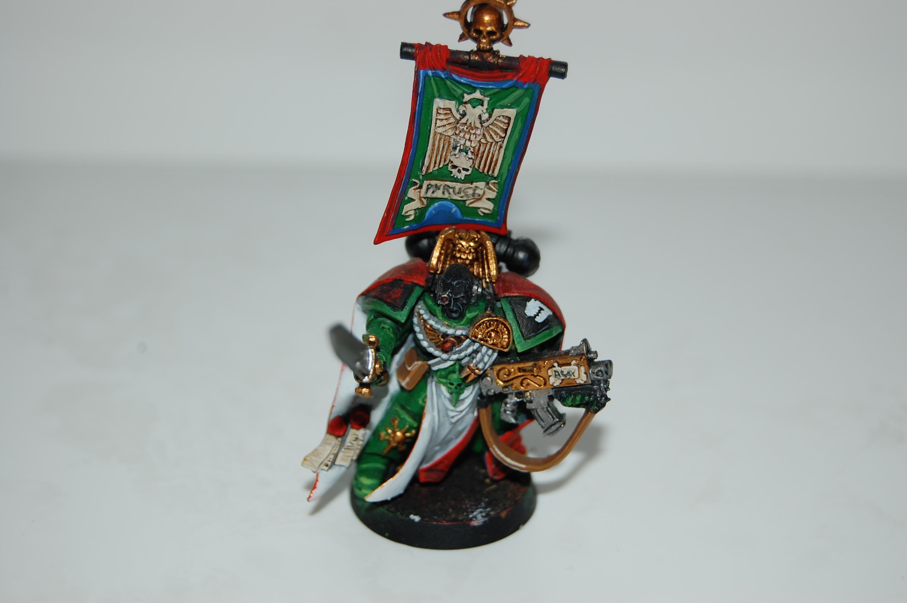Banner, Captain, Salamanders, Space Marines