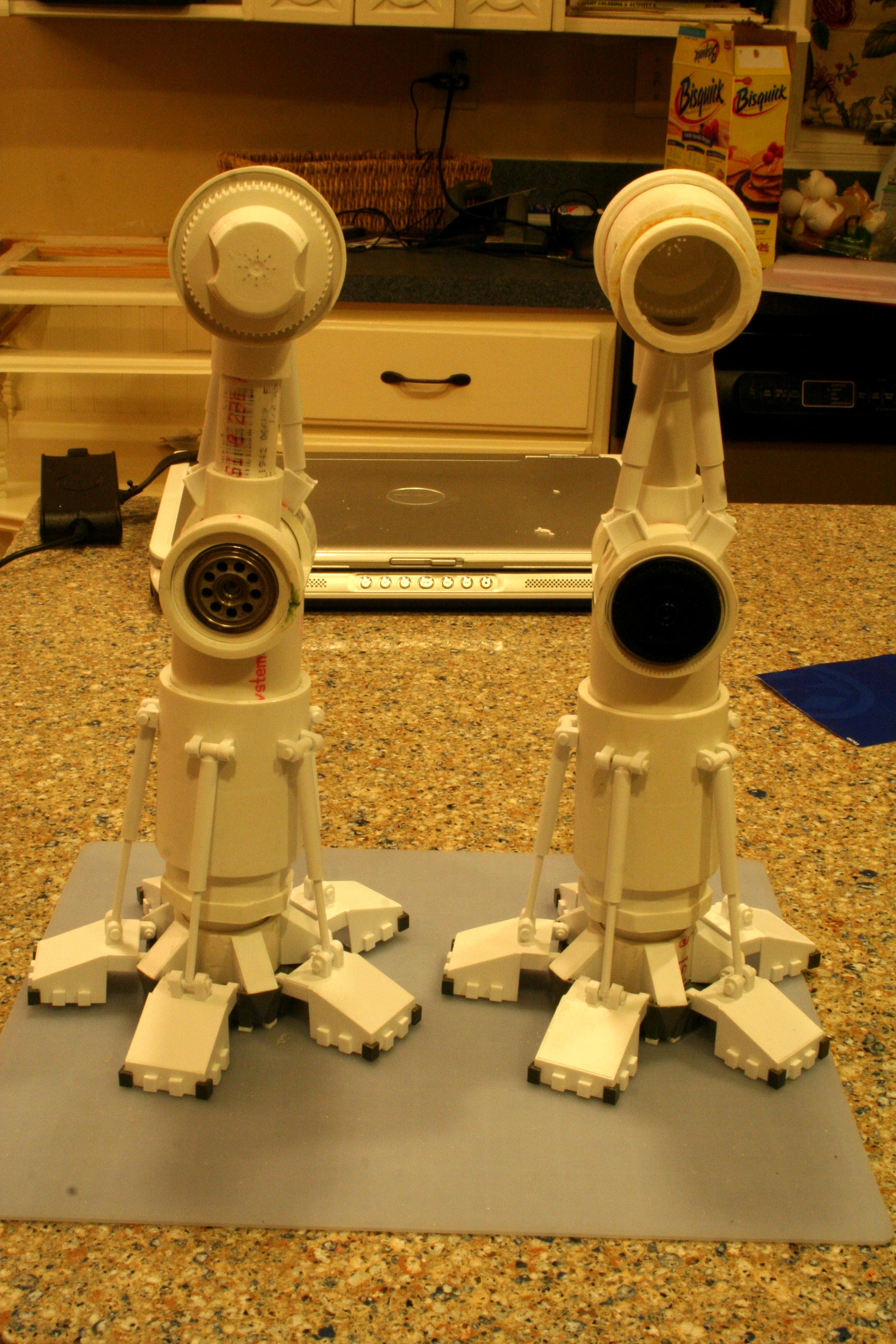 Legs, Pvc, Reaver, Finished leg structure side