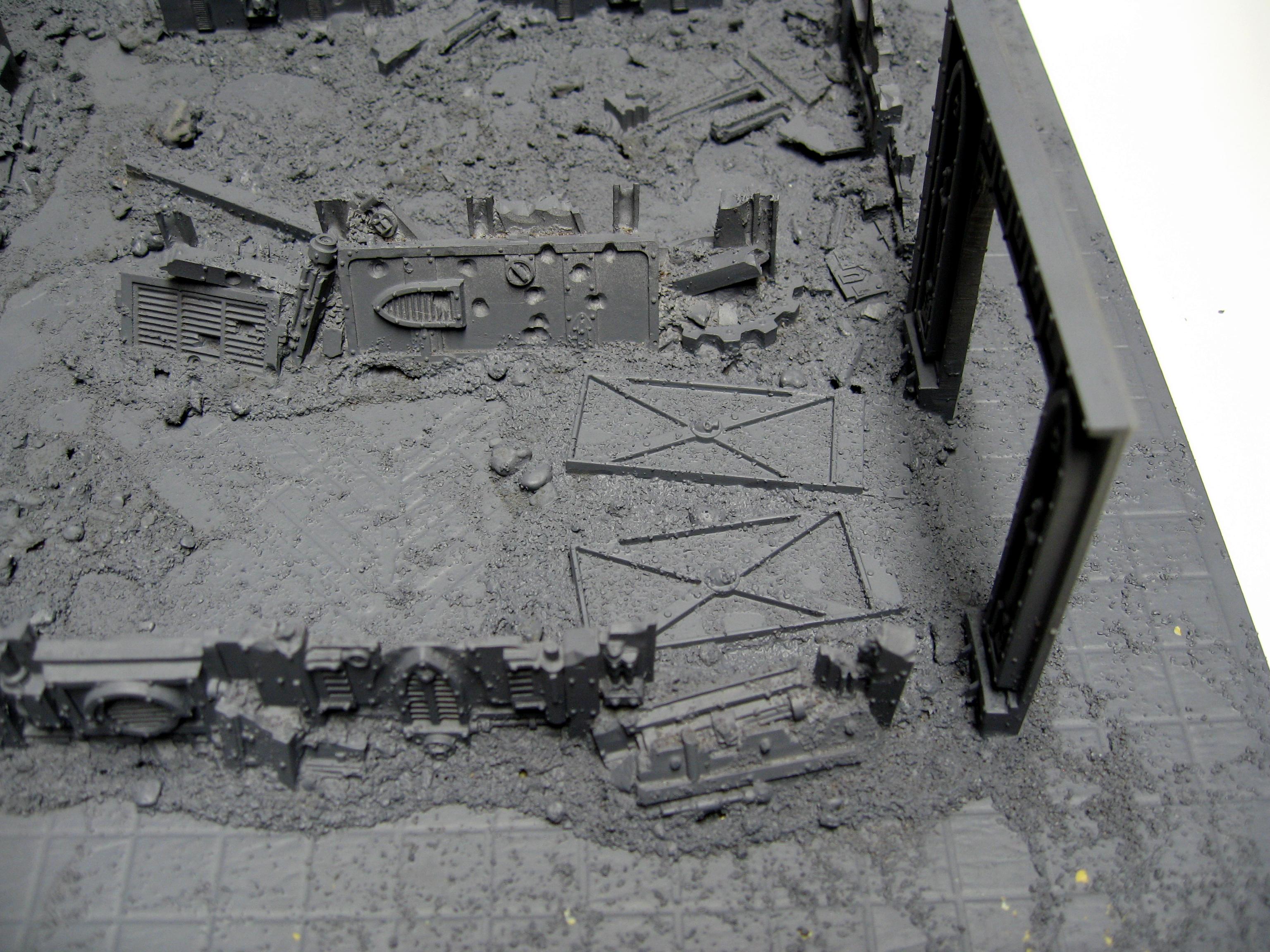 Apocalypse, Cities Of Death, Game Table, Ruins, Scratch Build, Terrain, Work In Progress