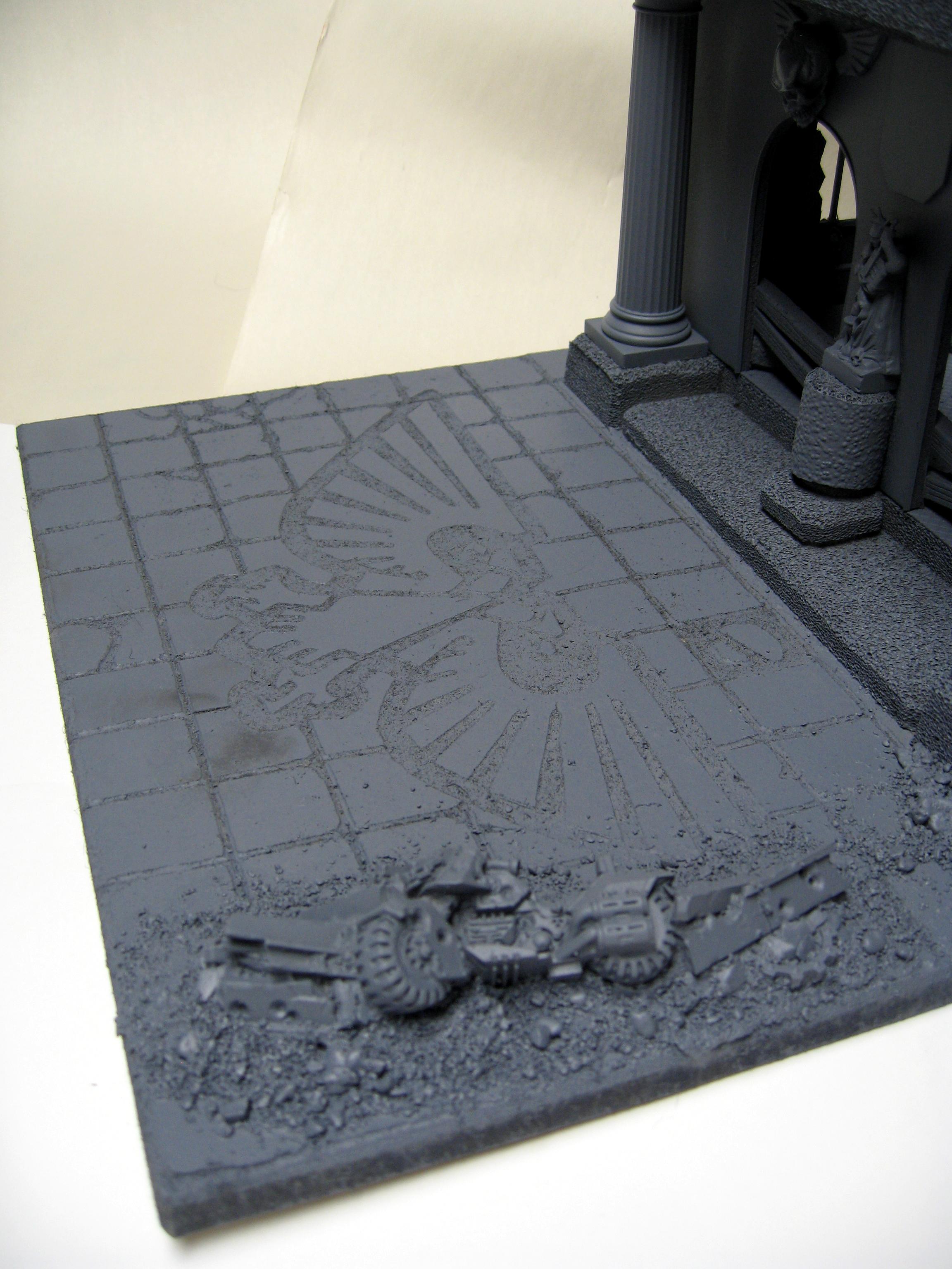 Temple, Terrain