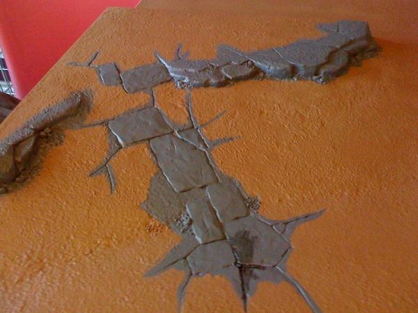 Flock, Rob, Terrain, RoB - Adeptus Battle Grey on Rocks