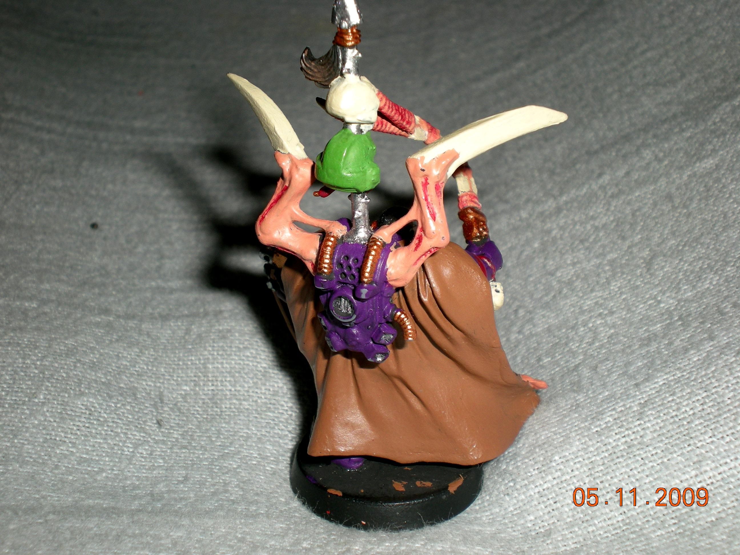 Slaanesh Chaos Lord Back