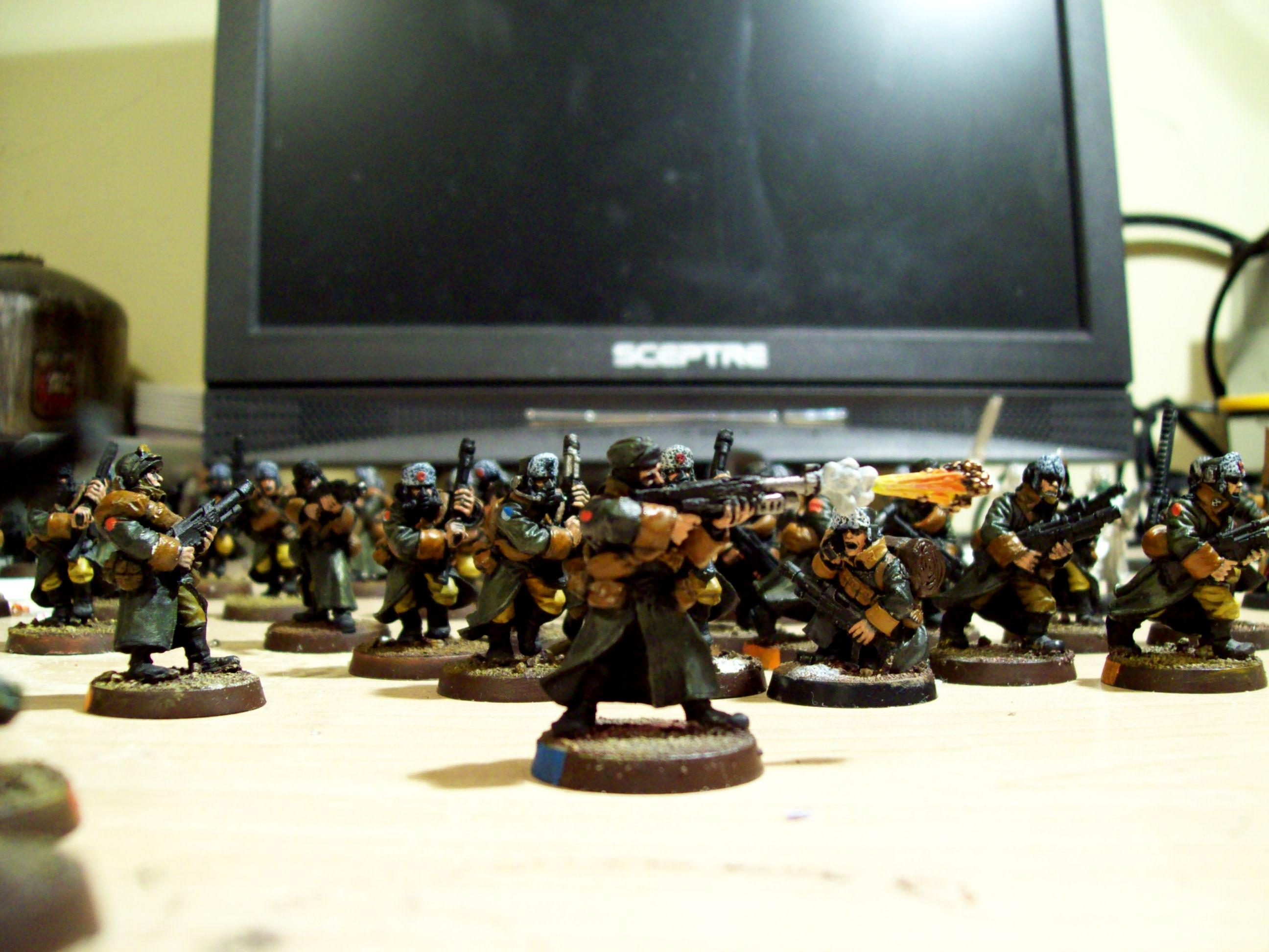 Conversion, Imperial Guard, Valhallans, Warhammer 40,000, Works In Progess