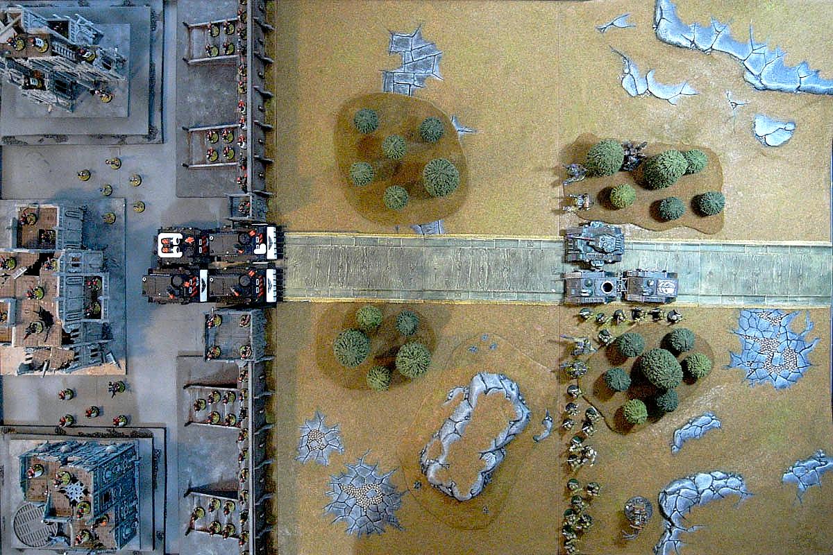 Adeptus Arbites, Arbitor, Battle Report, Chaos, Nurgle