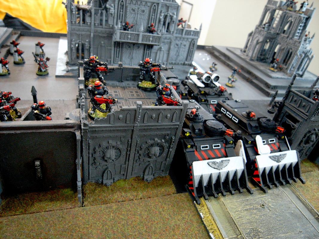 Adeptus Arbites, Arbitor, Battle Report, Blockade, Chaos, Nurgle