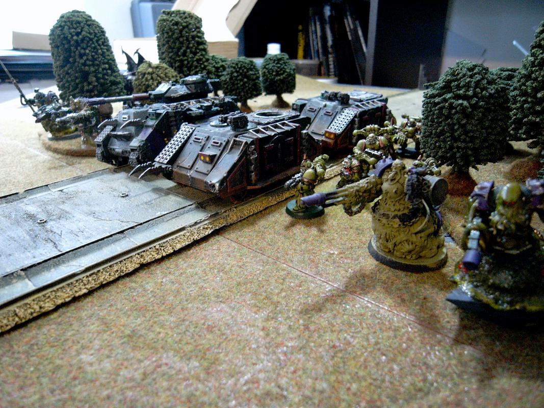 Adeptus Arbites, Arbitor, Battle Report, Chaos, Nurgle