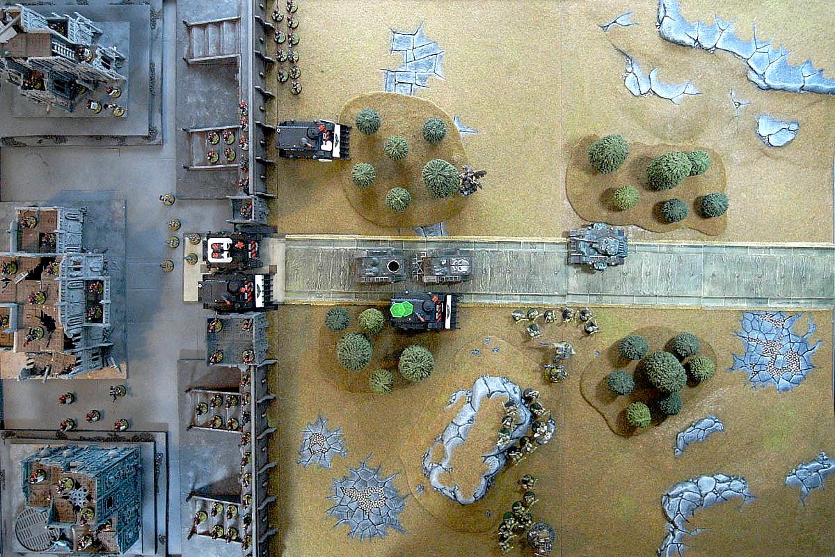 Adeptus Arbites, Arbitor, Battle Report, Chaos, Nurgle