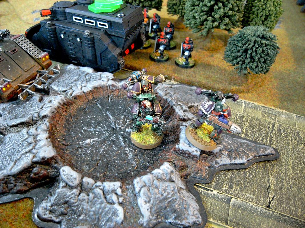 Adeptus Arbites, Arbitor, Battle Report, Chaos, Nurgle