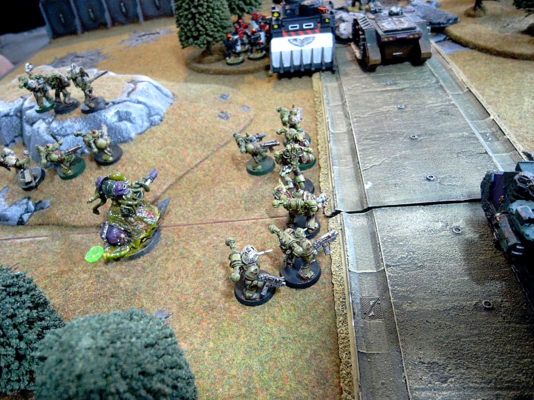 Adeptus Arbites, Arbitor, Battle Report, Chaos, Nurgle