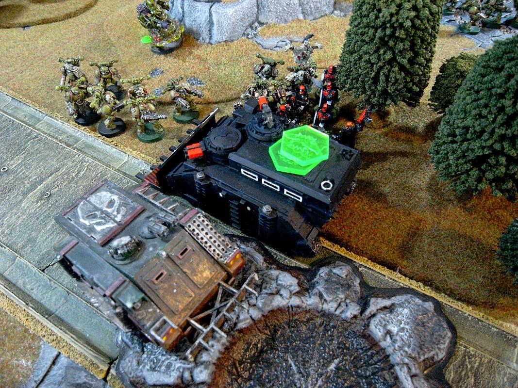 Adeptus Arbites, Arbitor, Battle Report, Chaos, Nurgle