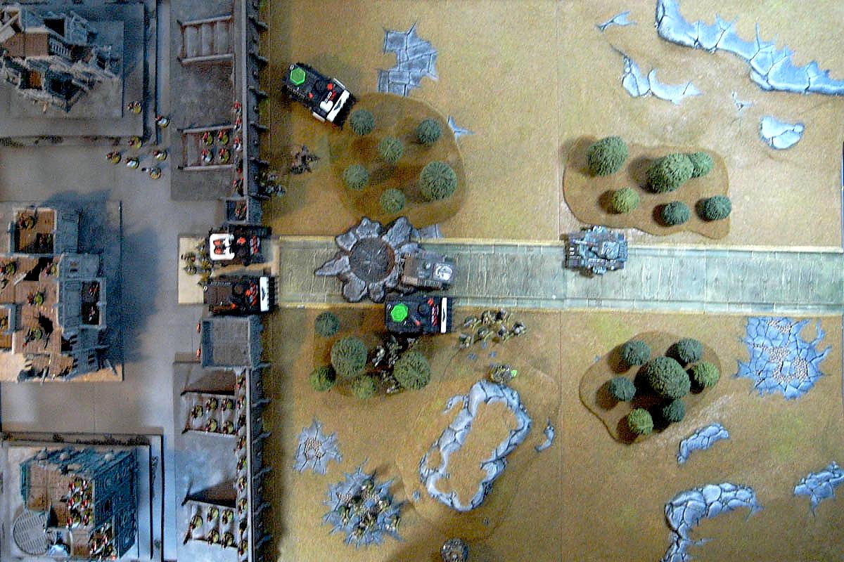 Adeptus Arbites, Arbitor, Battle Report, Chaos, Nurgle