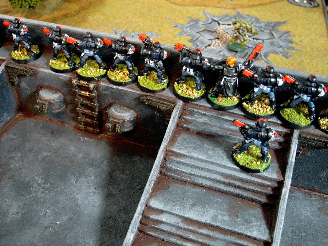 Adeptus Arbites, Arbitor, Battle Report, Chaos, Nurgle