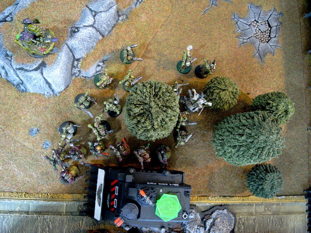Adeptus Arbites, Arbitor, Battle Report, Chaos, Nurgle