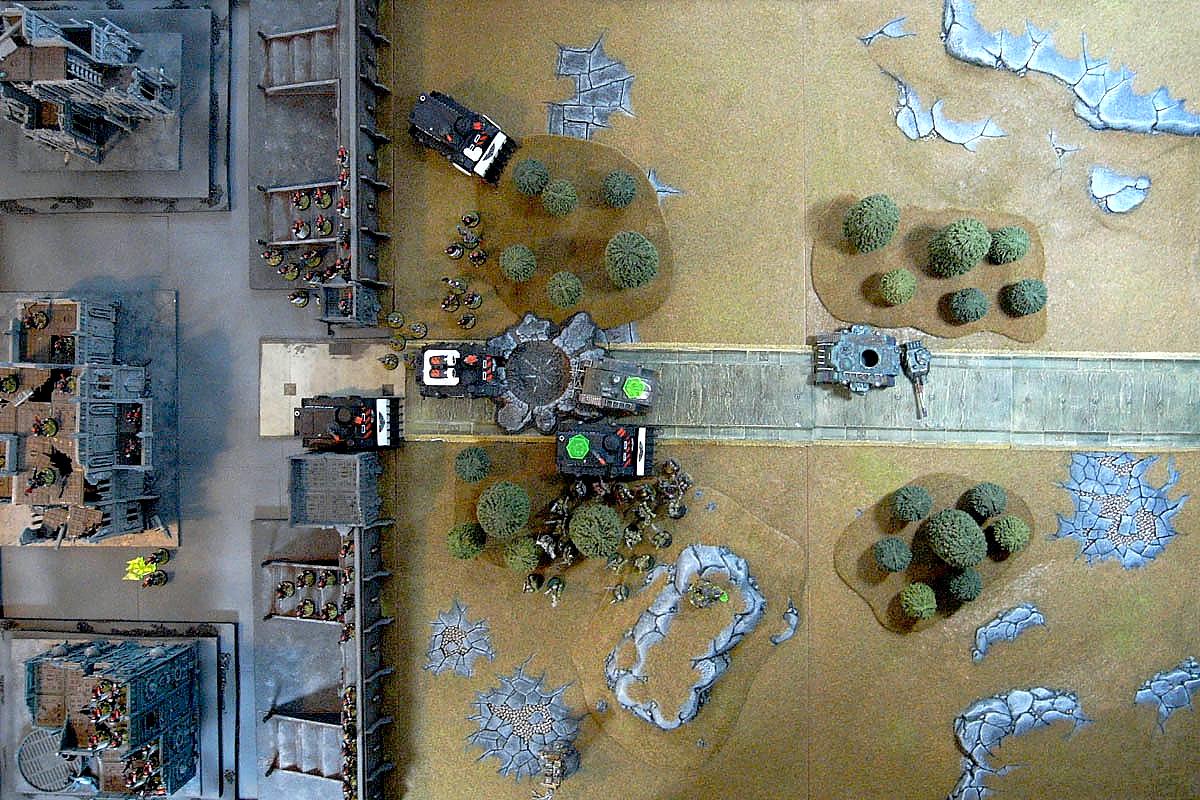 Adeptus Arbites, Arbitor, Battle Report, Chaos, Nurgle