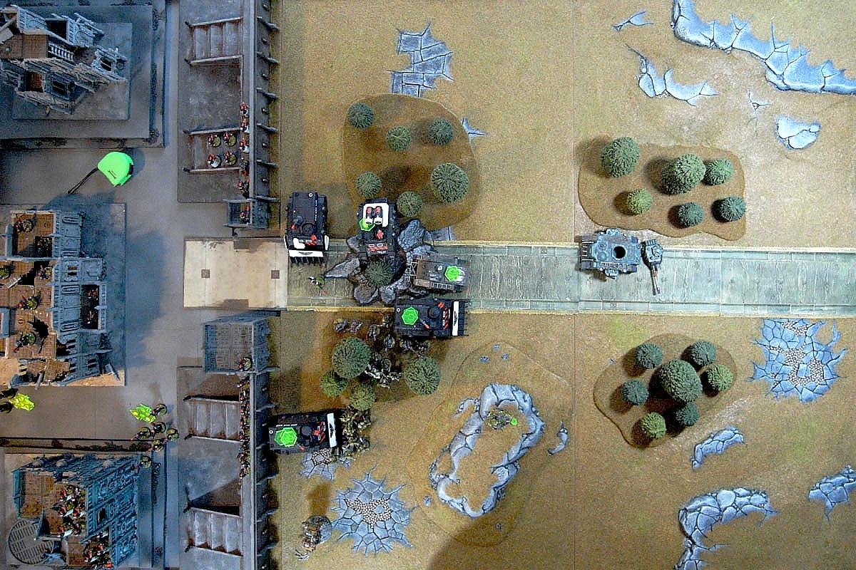 Adeptus Arbites, Arbitor, Battle Report, Chaos, Nurgle