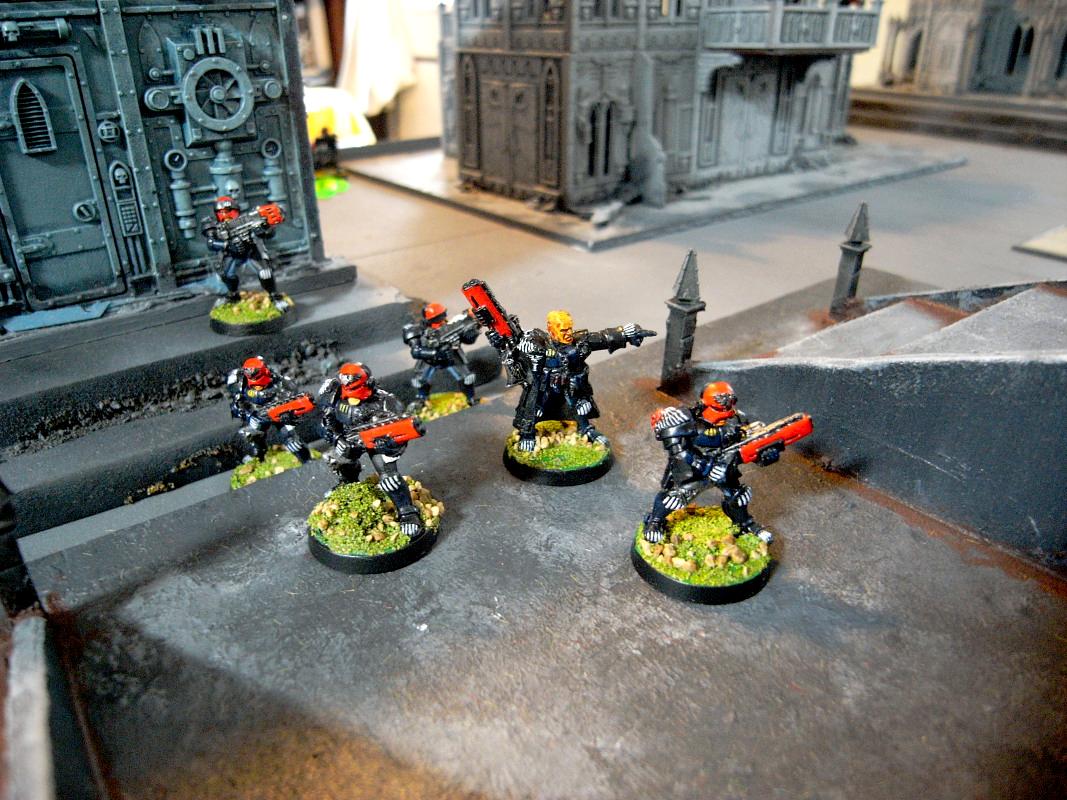 Adeptus Arbites, Arbitor, Battle Report, Chaos, Nurgle