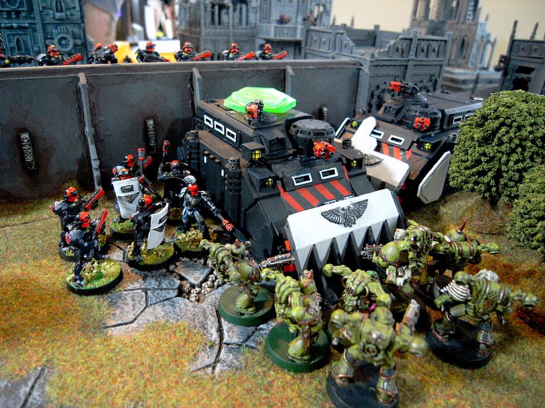 Adeptus Arbites, Arbitor, Battle Report, Chaos, Nurgle