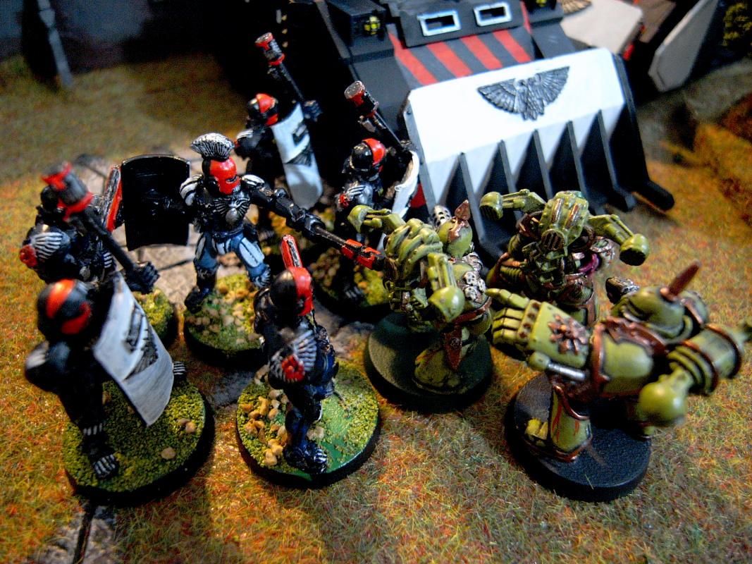 Adeptus Arbites, Arbitor, Battle Report, Chaos, Nurgle
