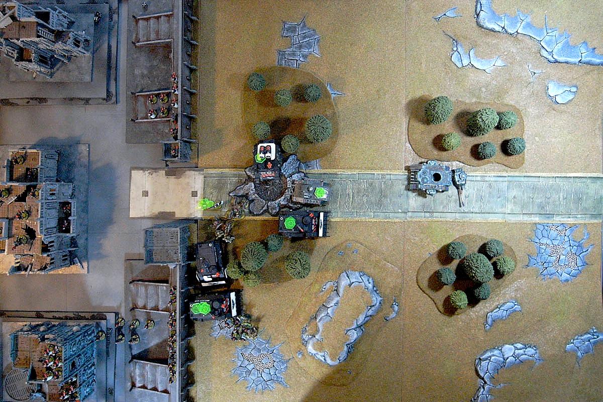 Adeptus Arbites, Arbitor, Battle Report, Chaos, Nurgle