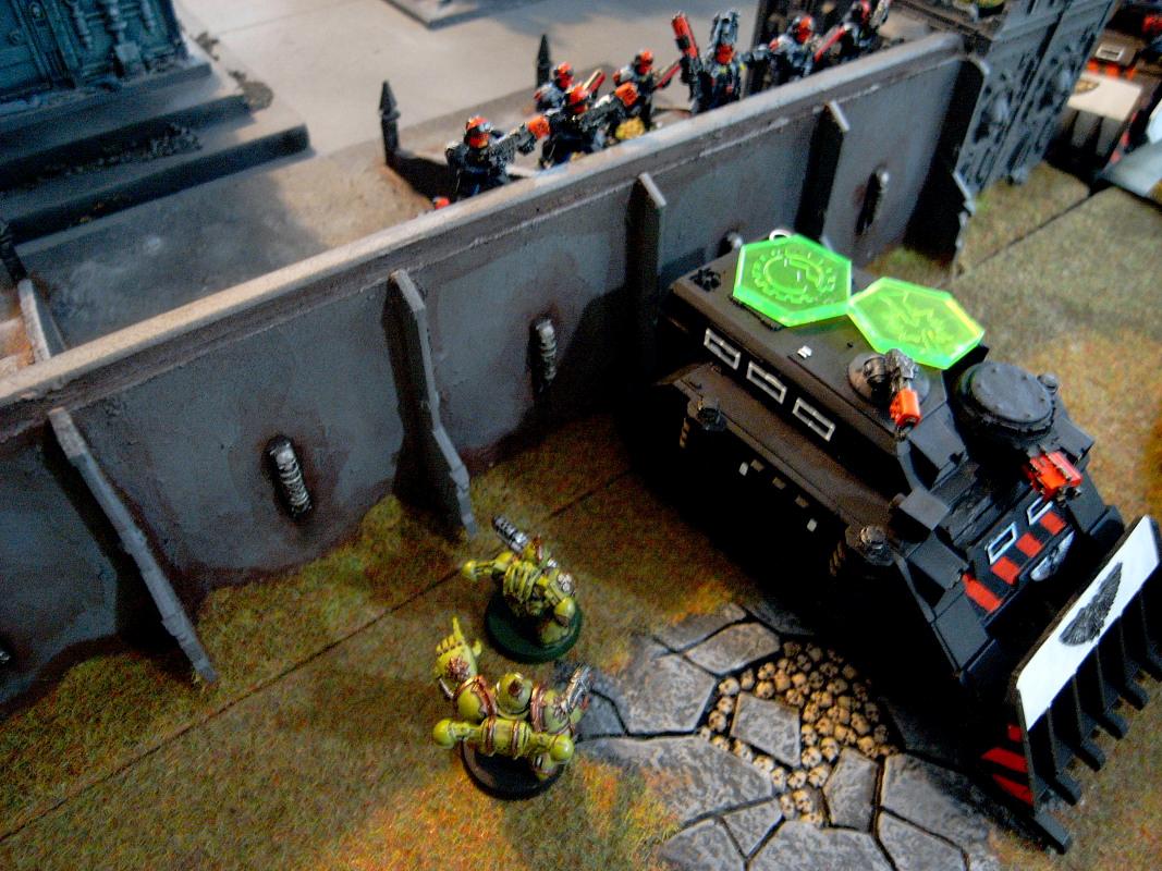 Adeptus Arbites, Arbitor, Battle Report, Chaos, Nurgle