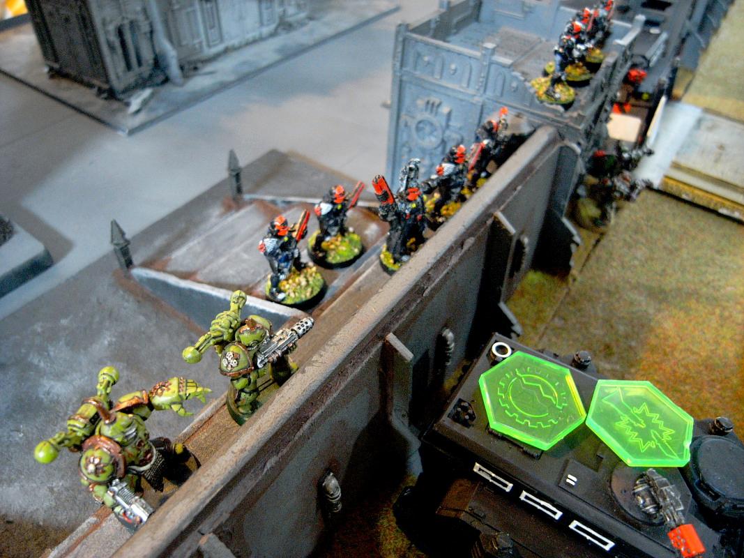 Adeptus Arbites, Arbitor, Battle Report, Chaos, Nurgle