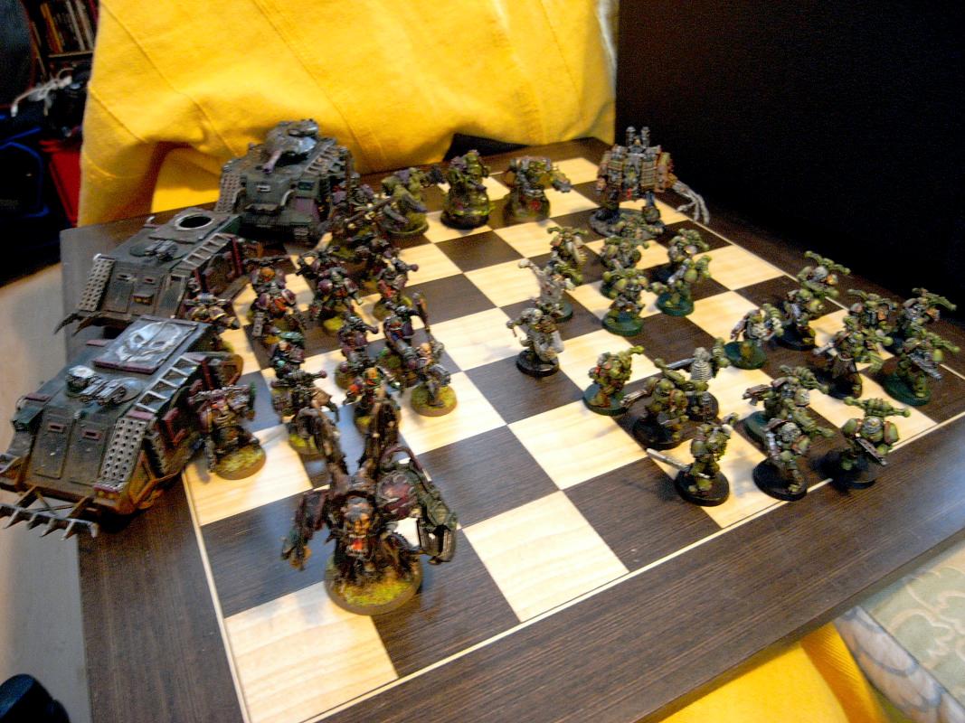 Adeptus Arbites, Arbitor, Battle Report, Chaos, Nurgle