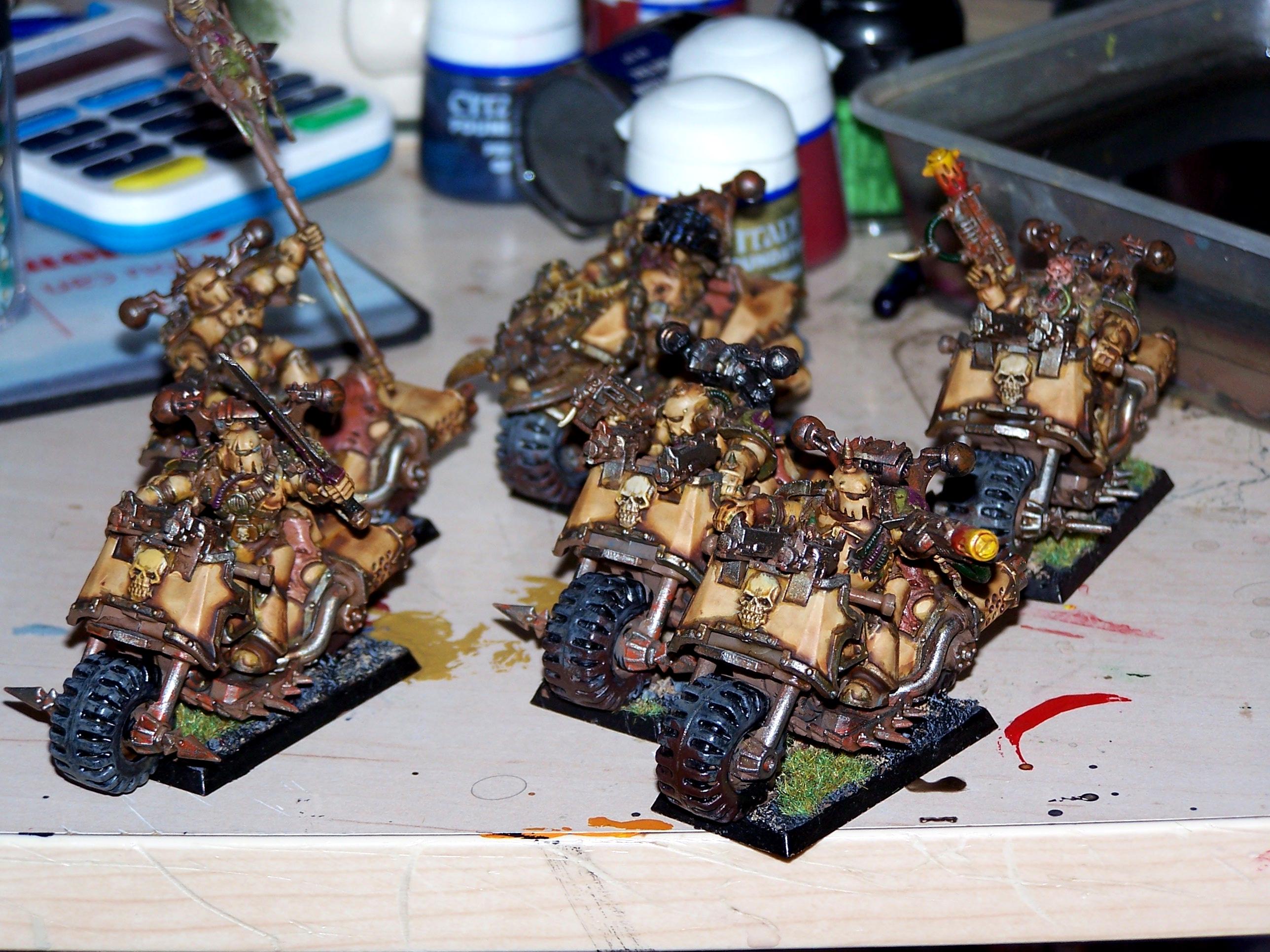 Bike, Chaos Space Marines, Death Guard, Nurgle