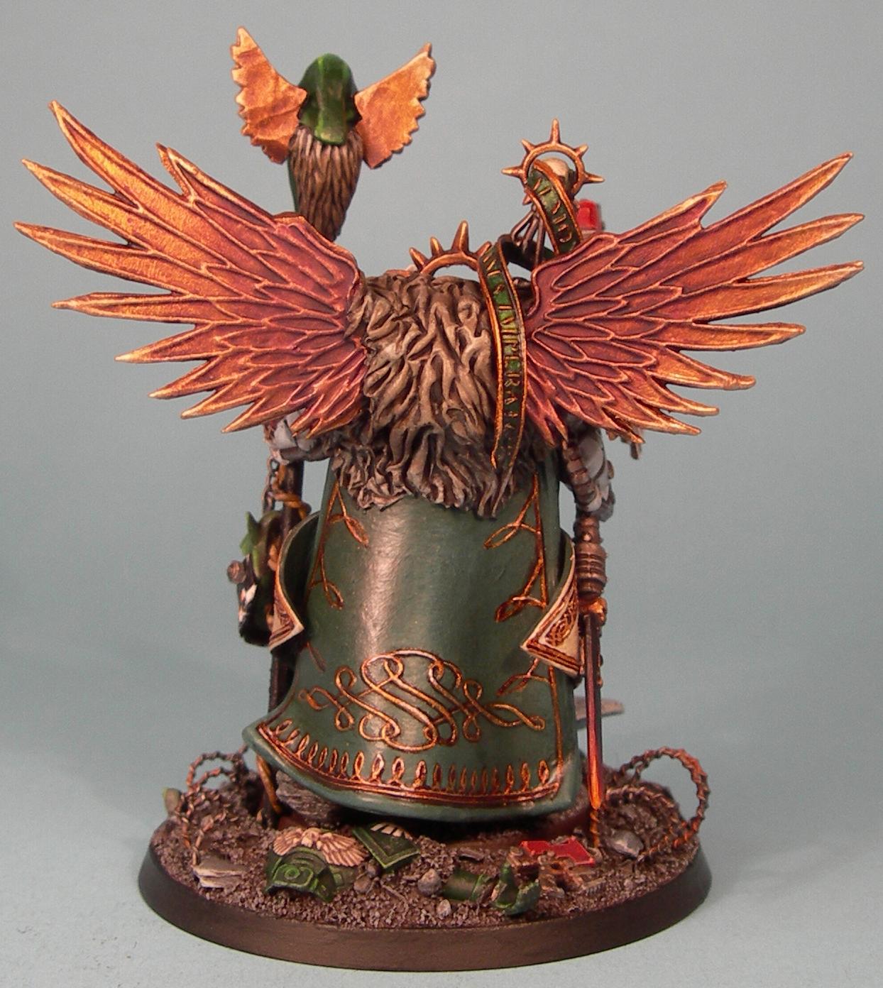 Belial, Dark Angels, Deathwing, Sculpting, Space Marines, Terminator Armor