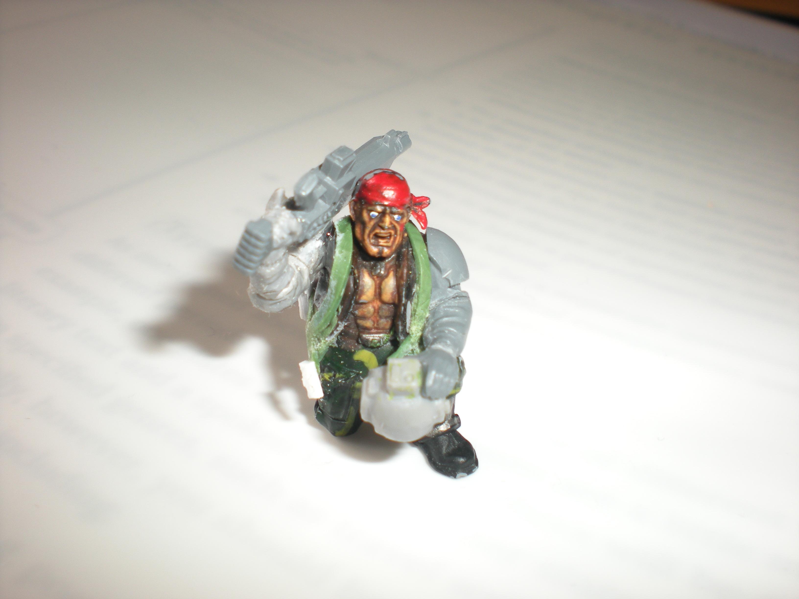 Lasgun on Shoulder fella