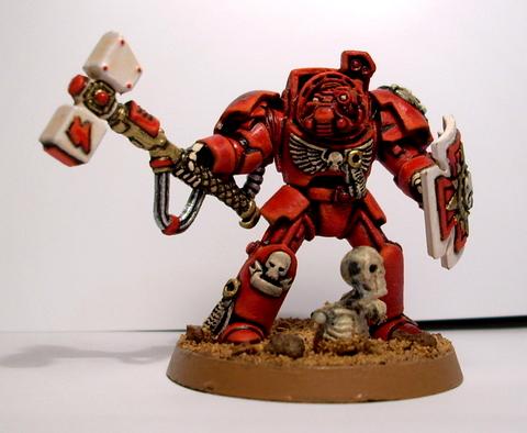 Space Marines, Terminator Armor, Thunder Hammer