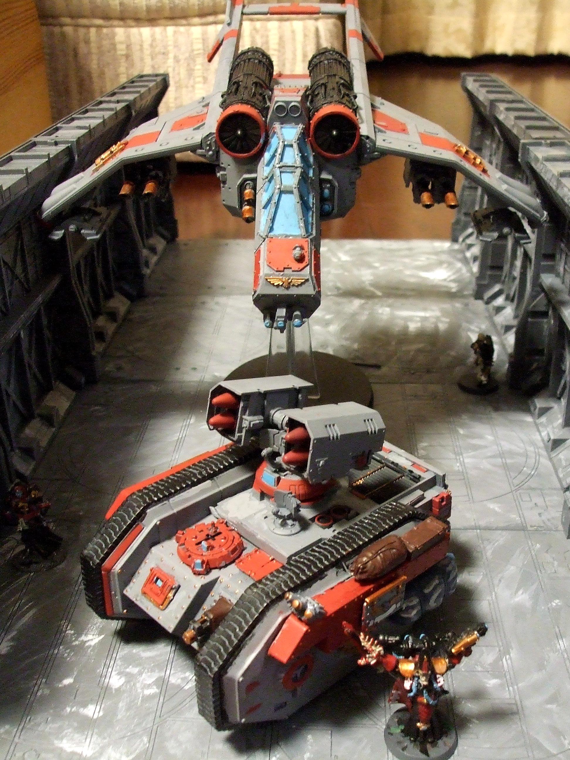 Imperial Guard, Inquisition, Manticore, Valkyrie, Vendetta