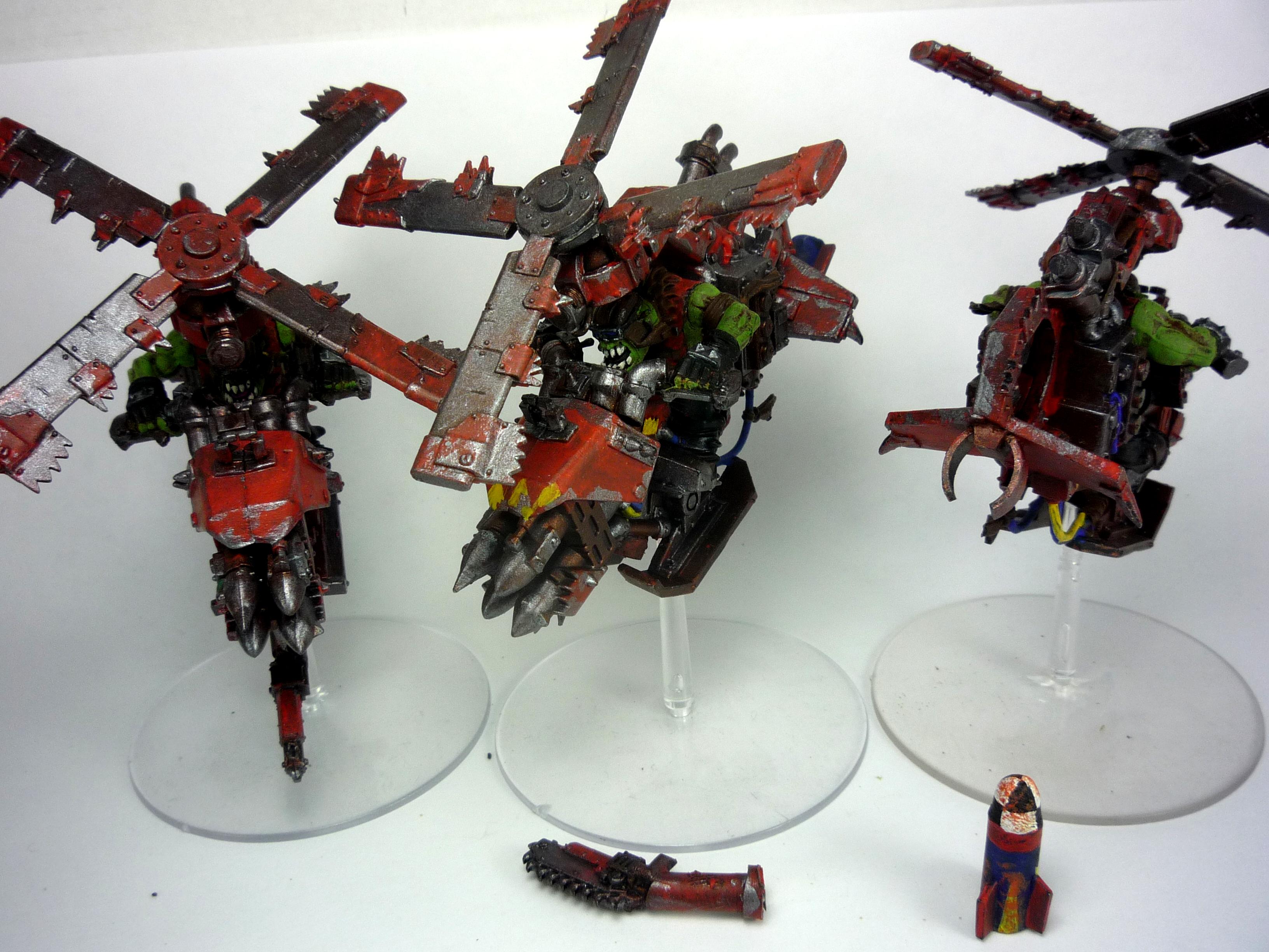 Big, Bomb, Buzzsaw, Deffkopta, Orks