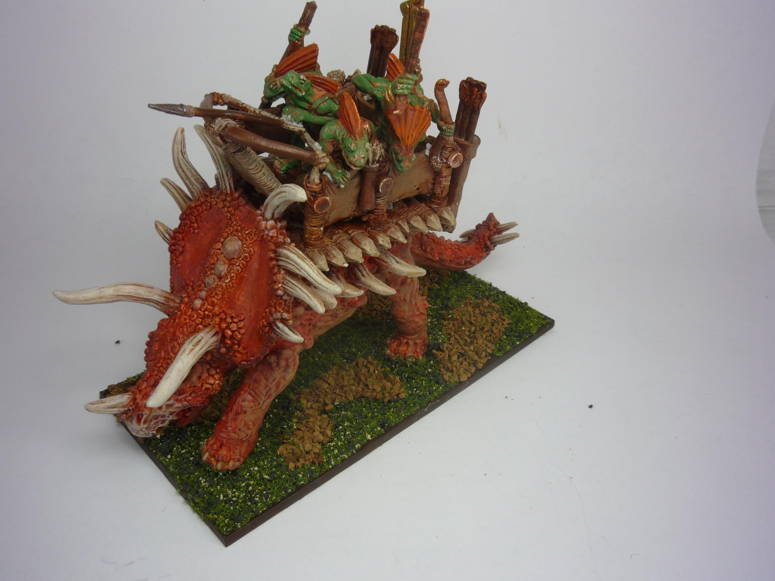 Dinosaur, Horns, Lizardmen