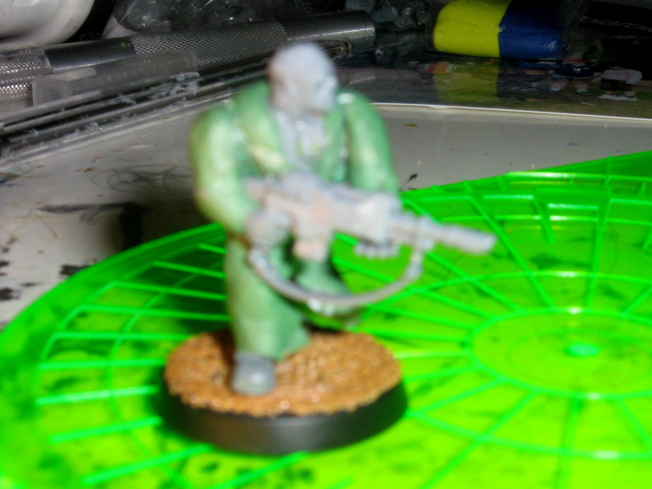 Campaign, Coats, Delaque, Gang, Green, Necromunda, Stuff, Trench, Work In Progress