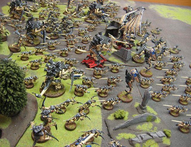 Painted, Swarm, Terrain, Tyranids