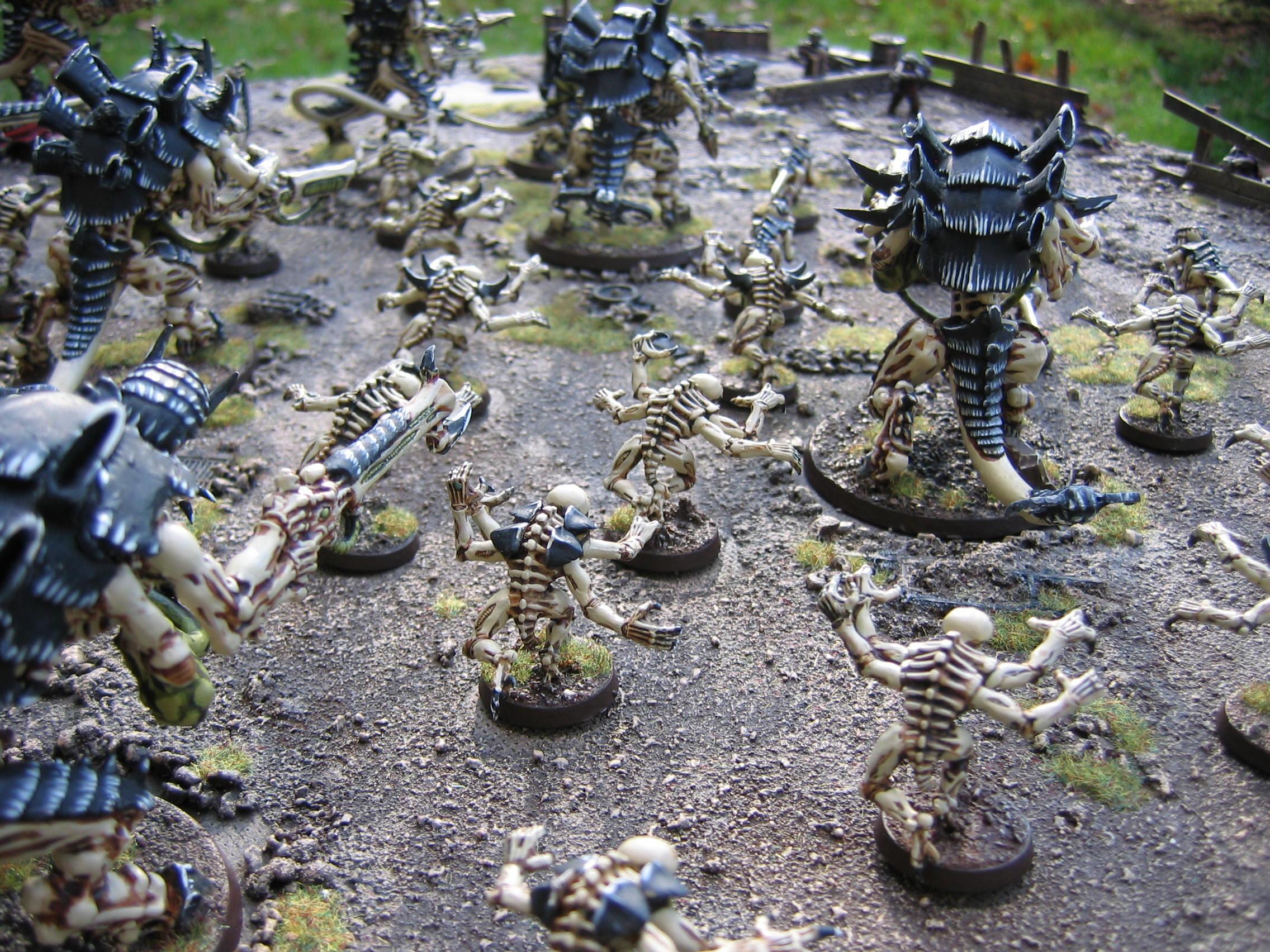 Blue, Carnifex, Edge, Genestealer, Group, Highlight, Highlighting, Tyranids