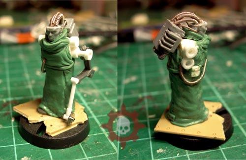 Adeptus Mechanicus, Chaos, Servitors, Tech Priest