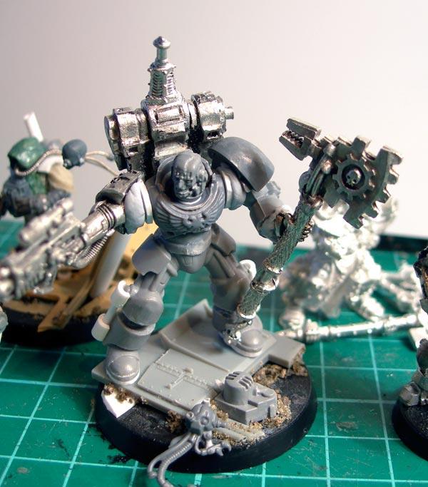 Adeptus Mechanicus, Chaos, Tech Marine, True Scale
