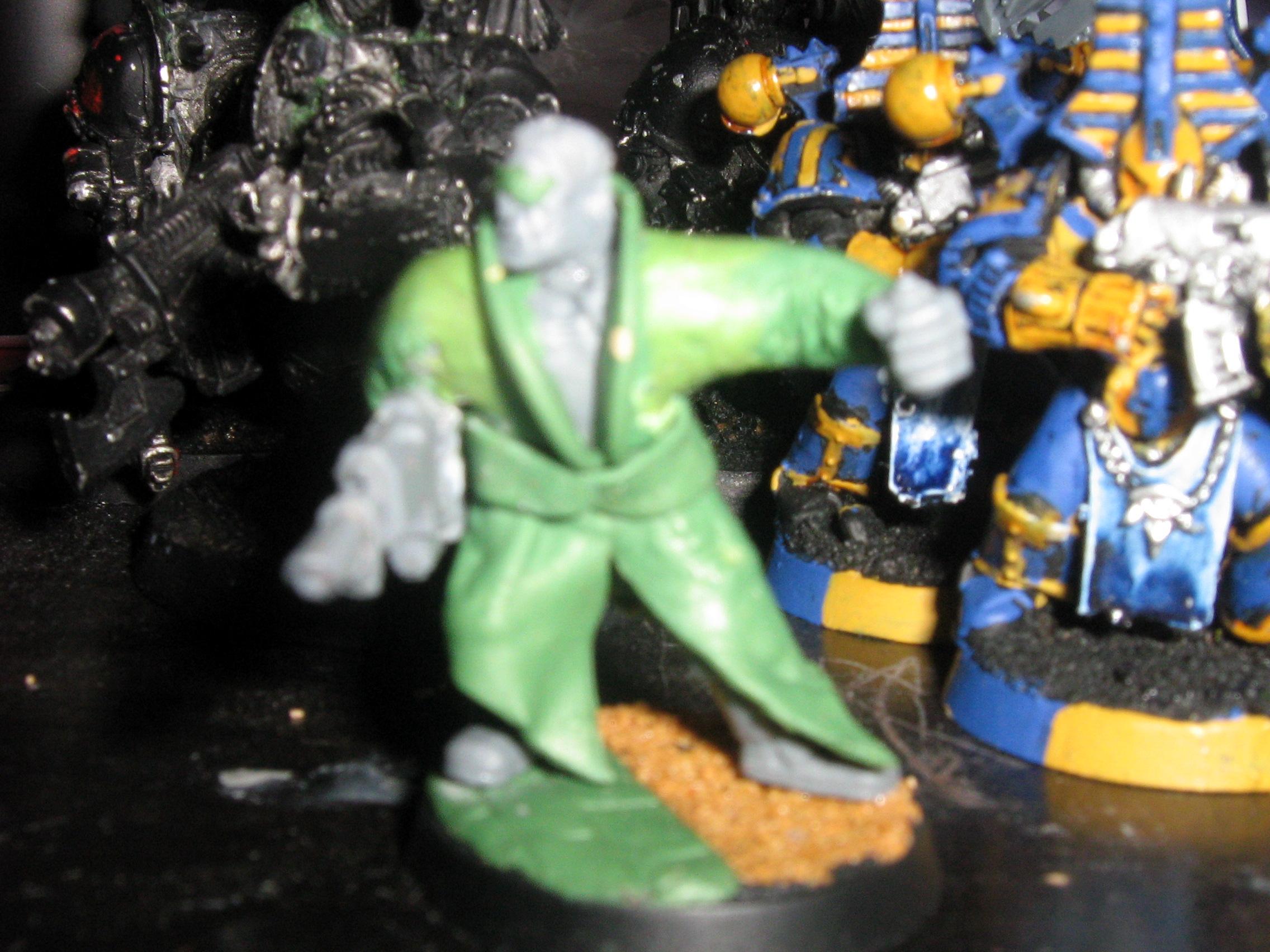 Campaign, Coats, Delaque, Gang, Green, Necromunda, Stuff, Trench, Work In Progress