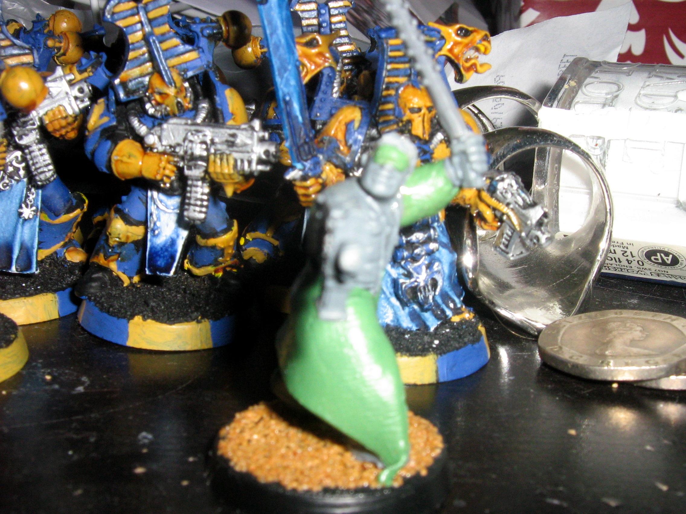 Campaign, Coats, Delaque, Gang, Green, Necromunda, Stuff, Trench, Work In Progress