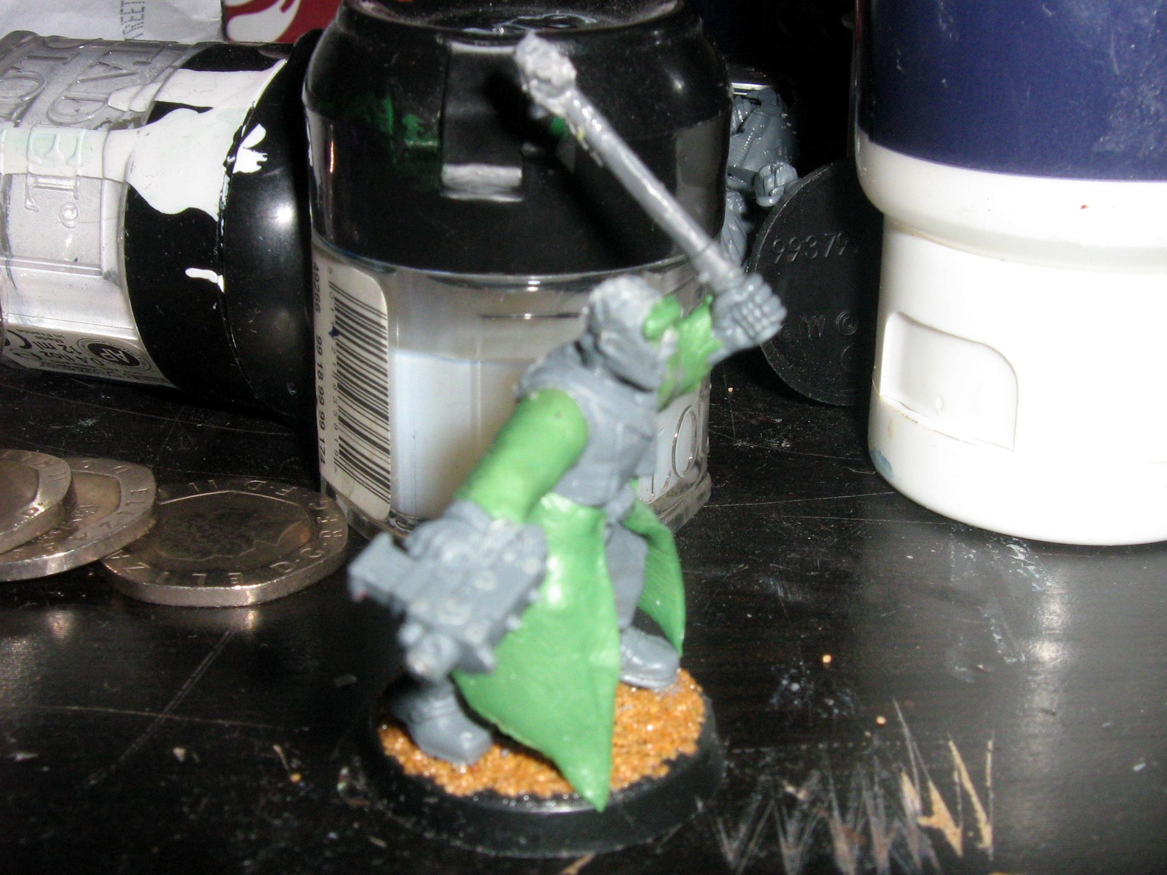 Campaign, Coats, Delaque, Gang, Green, Necromunda, Stuff, Trench, Work In Progress