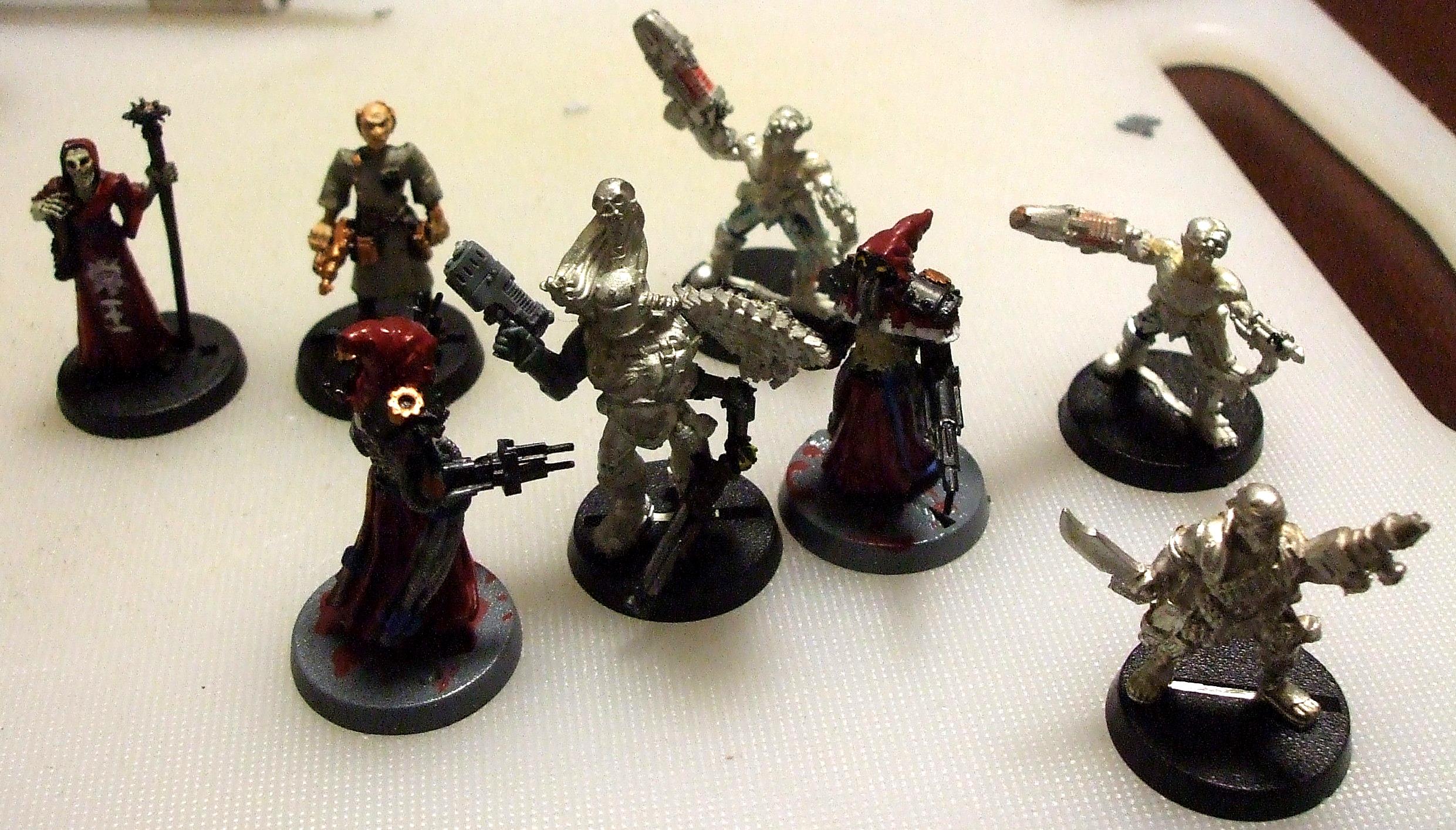 Adeptus Mechanicus, Imperial Guard, Iron Hand, Necromunda, Servitors