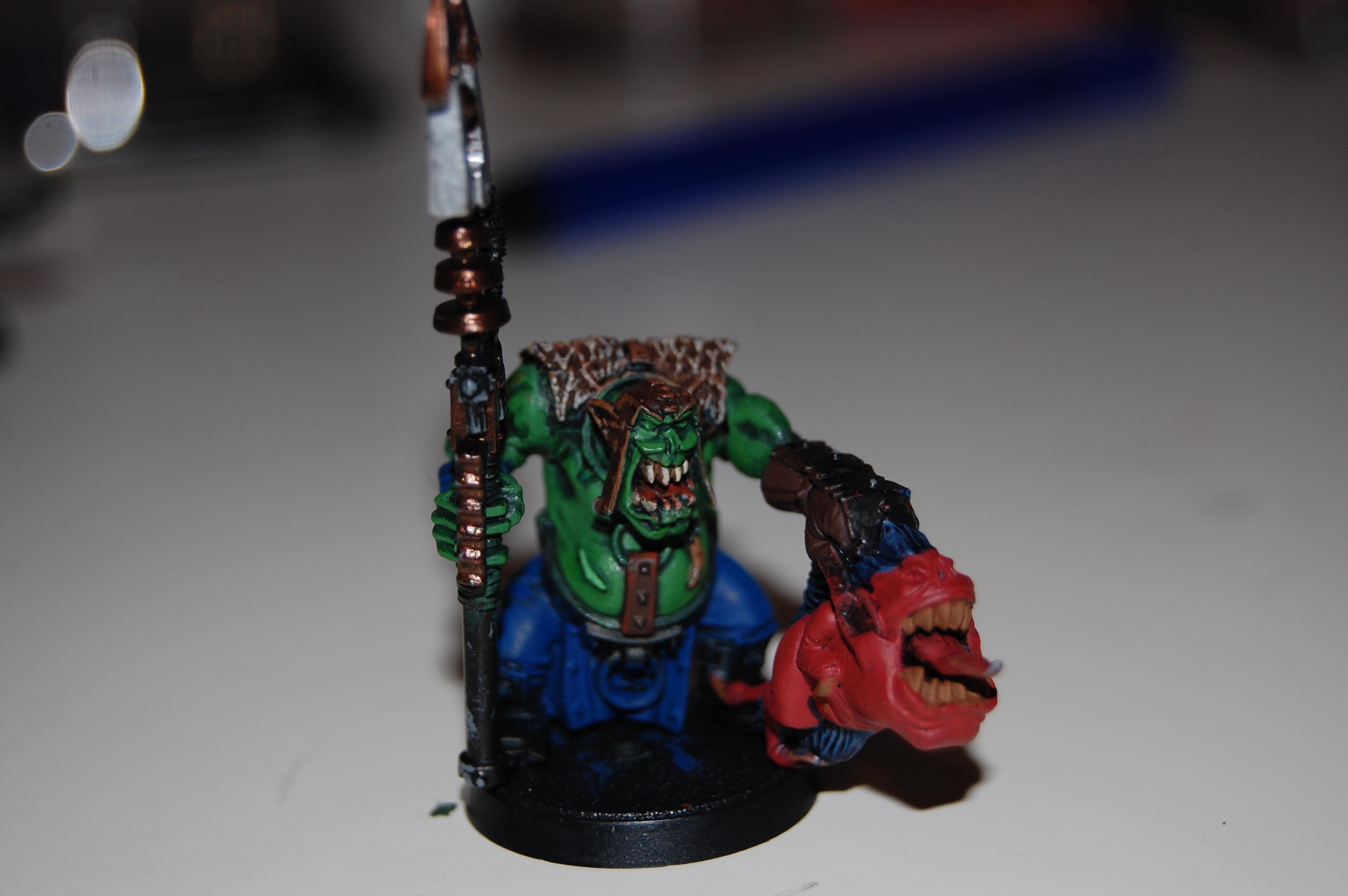 Runtherd with Grot-Prod and Squig-Hound (front)