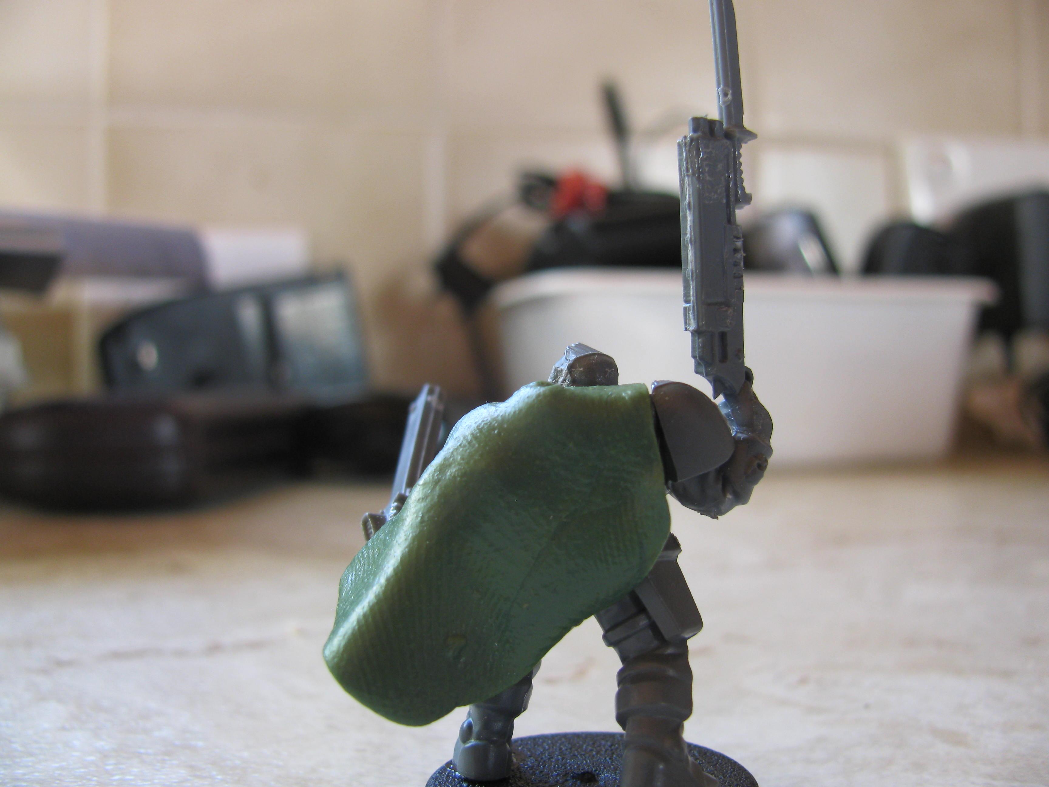 greenstuff cloak my first slucpting