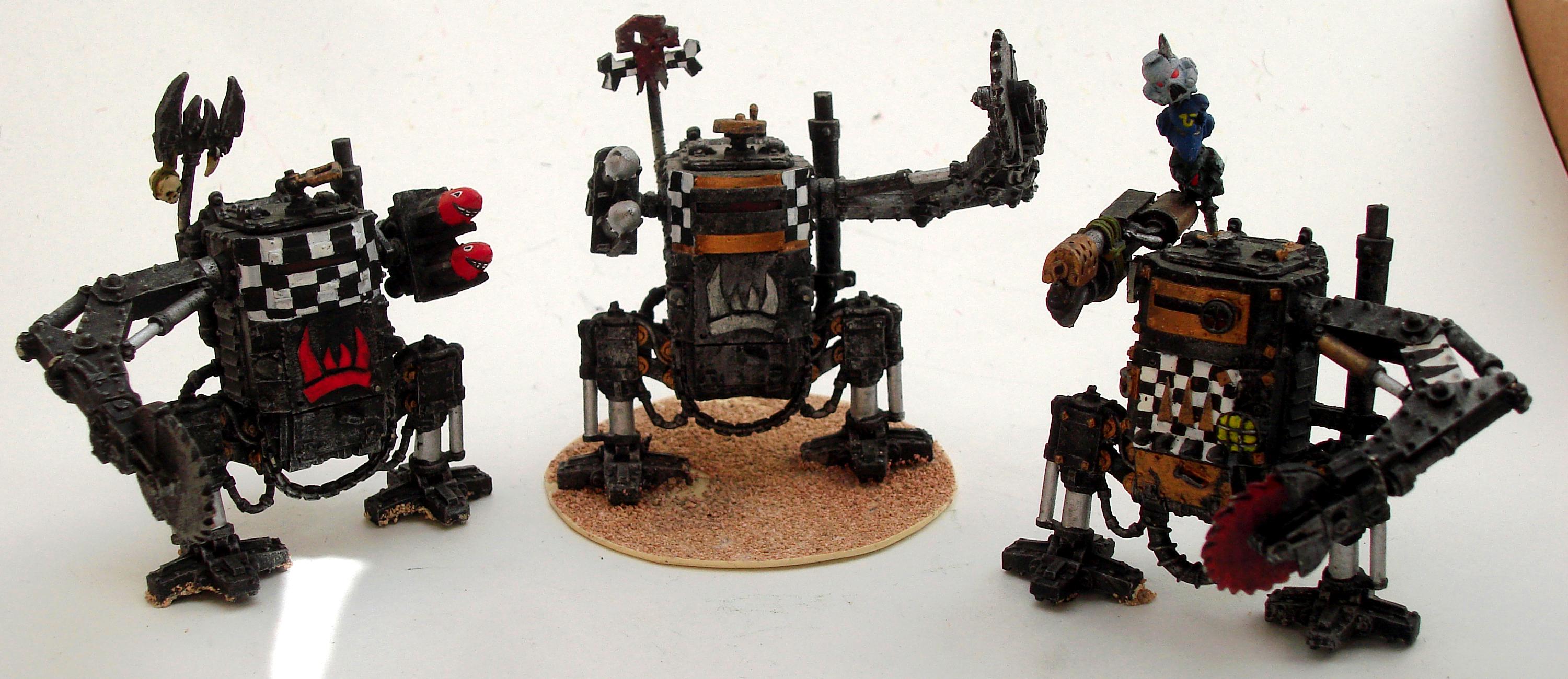 Checker Pattern, Killa Kan, Orks, Walkers, Warhammer 40,000