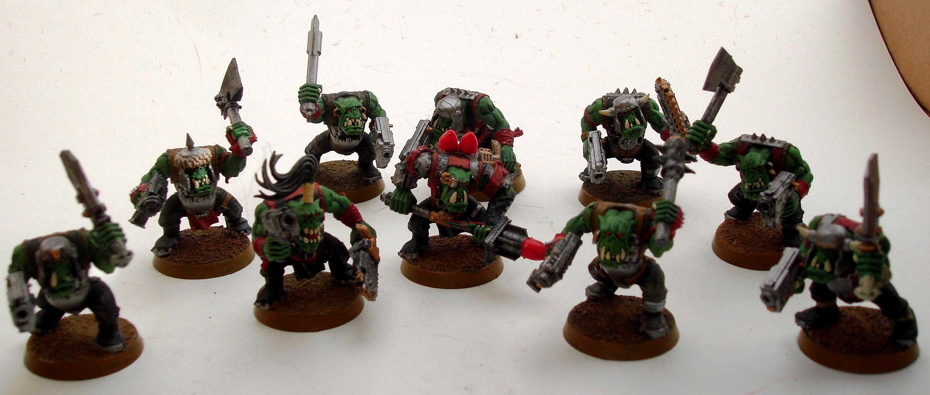 Boy, Ork Boy, Ork Boyz, Orks, Slugga
