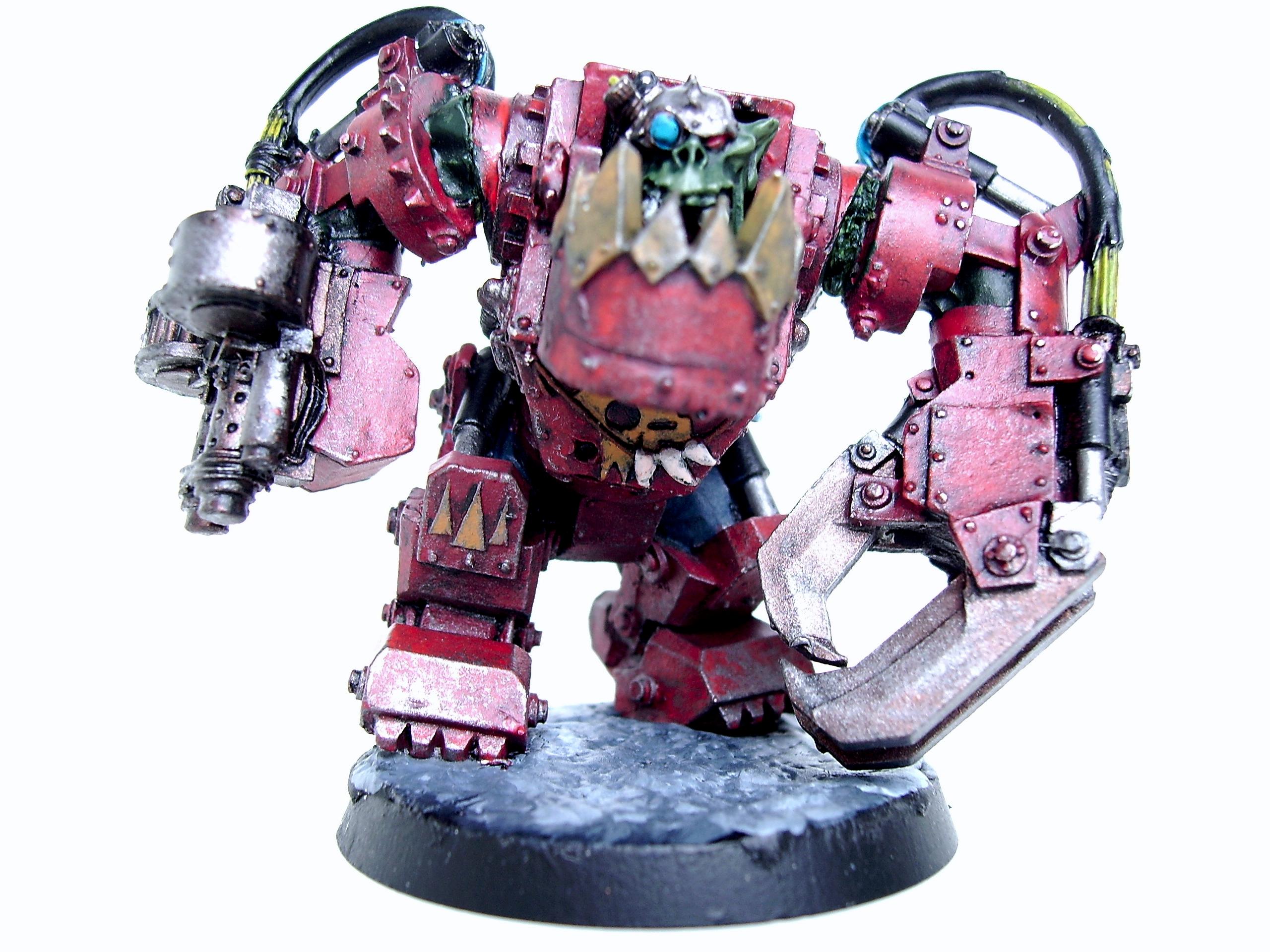 Mega Armor, Orks, Warboe, Warboss